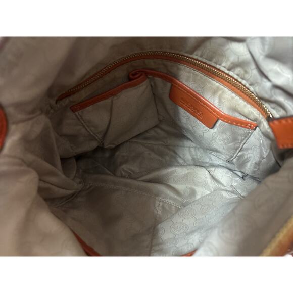 Michael Kors Orange Tassel Purse - Picture 5 of 9